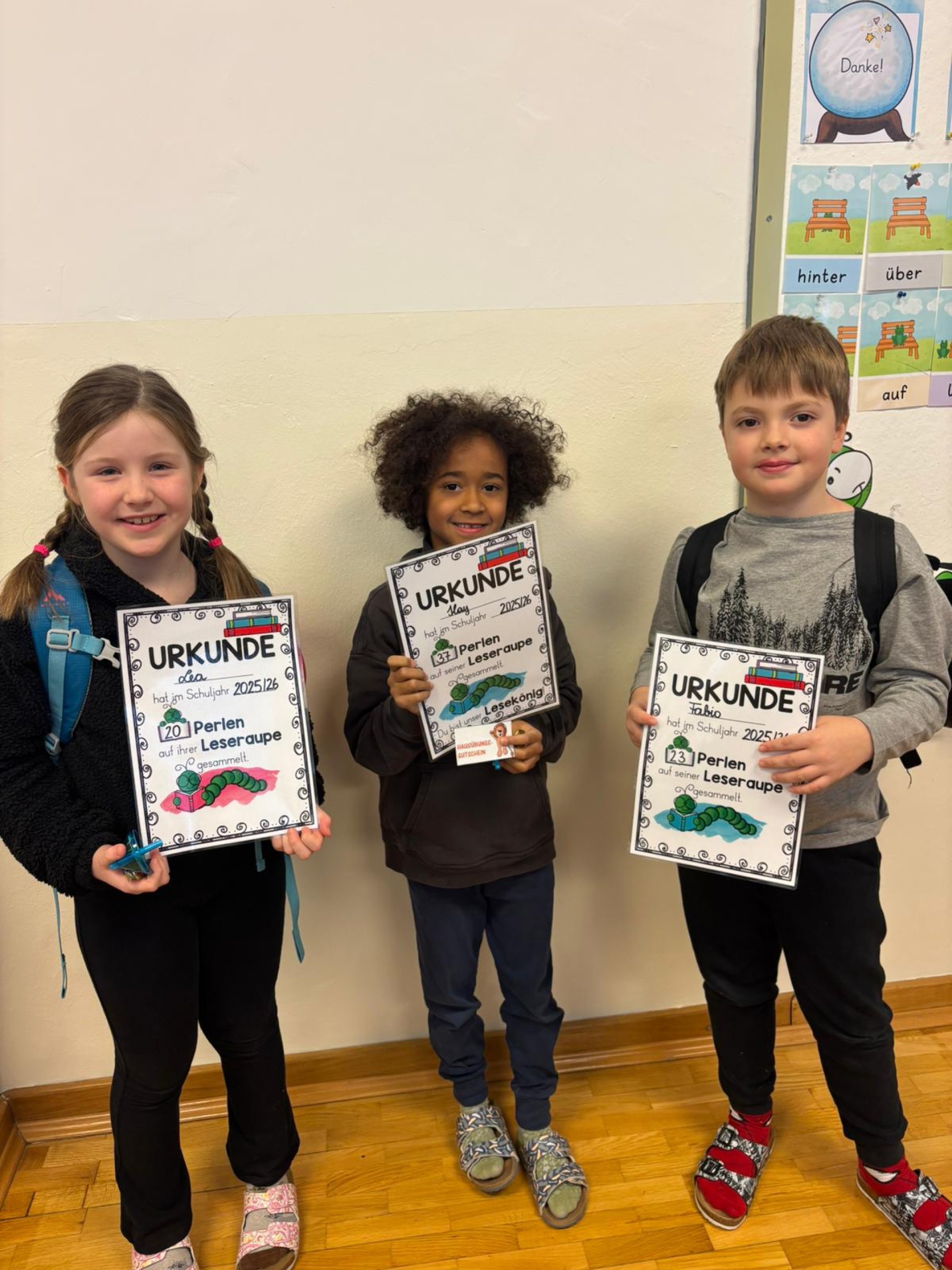 Lesekönig*innen in der 2. Klasse!