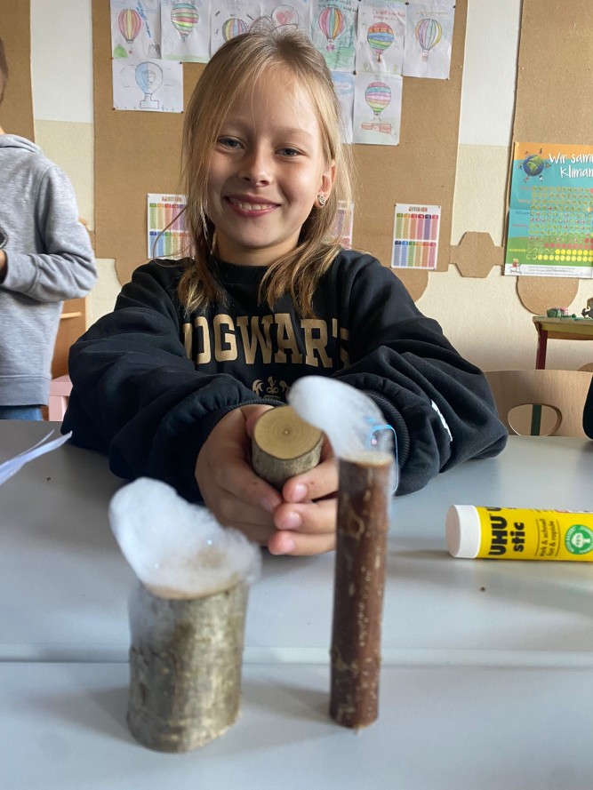Experimentieren mit Holz