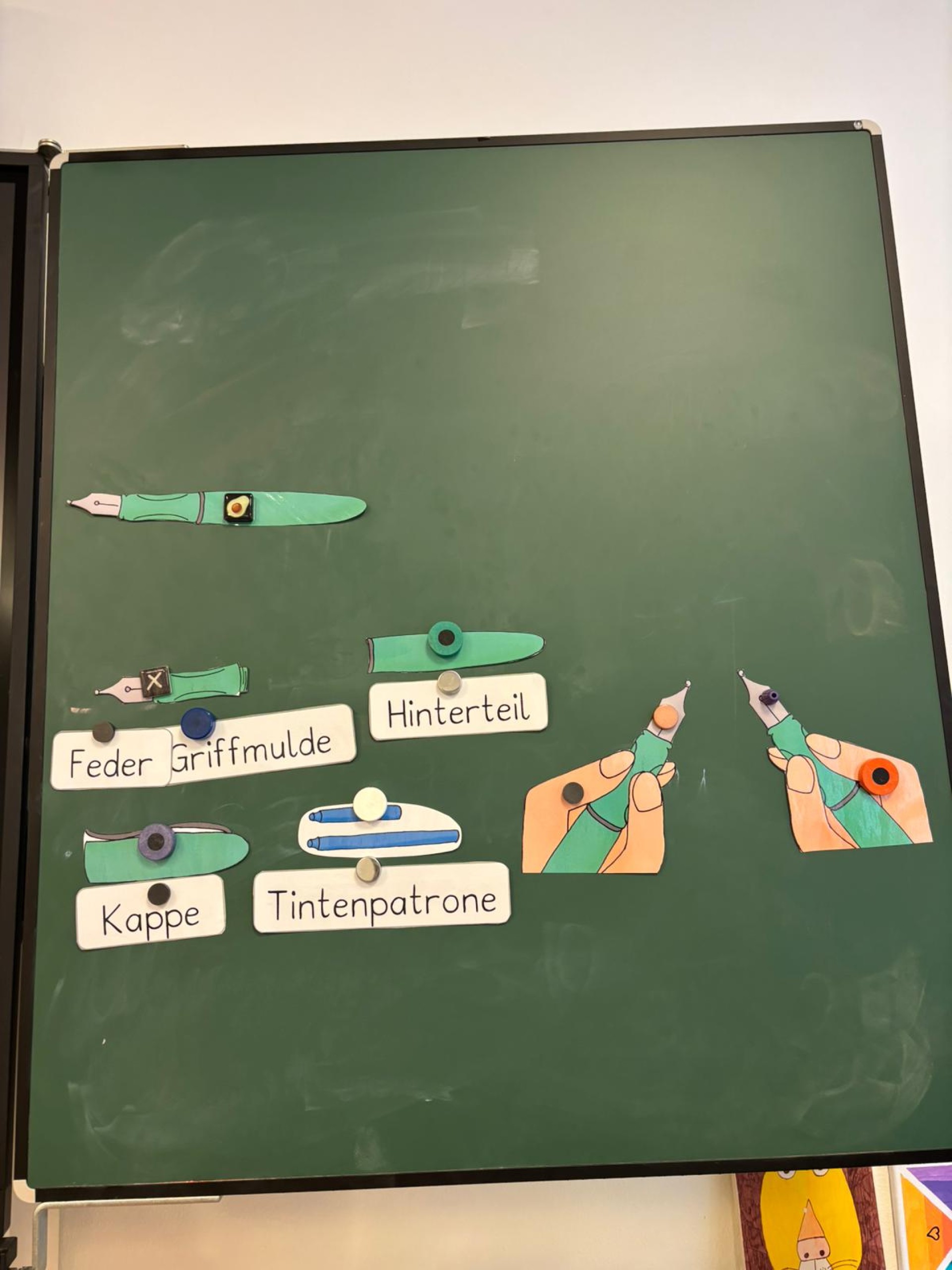 Start des Füllfederführerscheins in der 2. Klasse