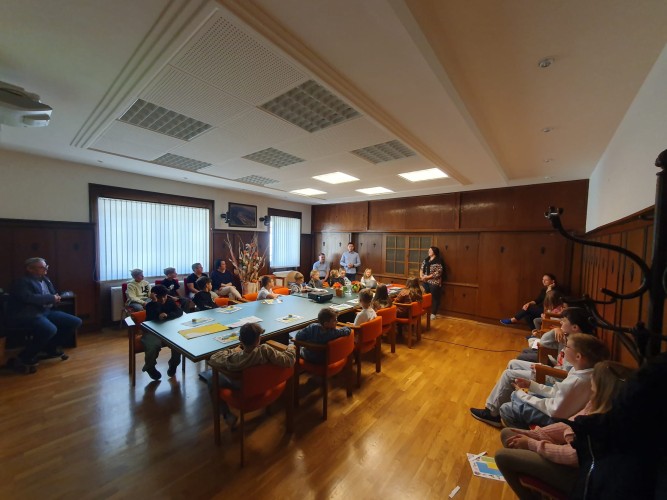 Besuch im Gemeindeamt - Die Stimme der Kinder zählt