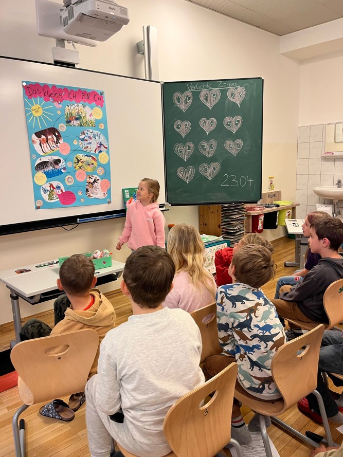 Herantasten an erste Buchvorstellungen – ein gelungener Anfang in der 1. Klasse