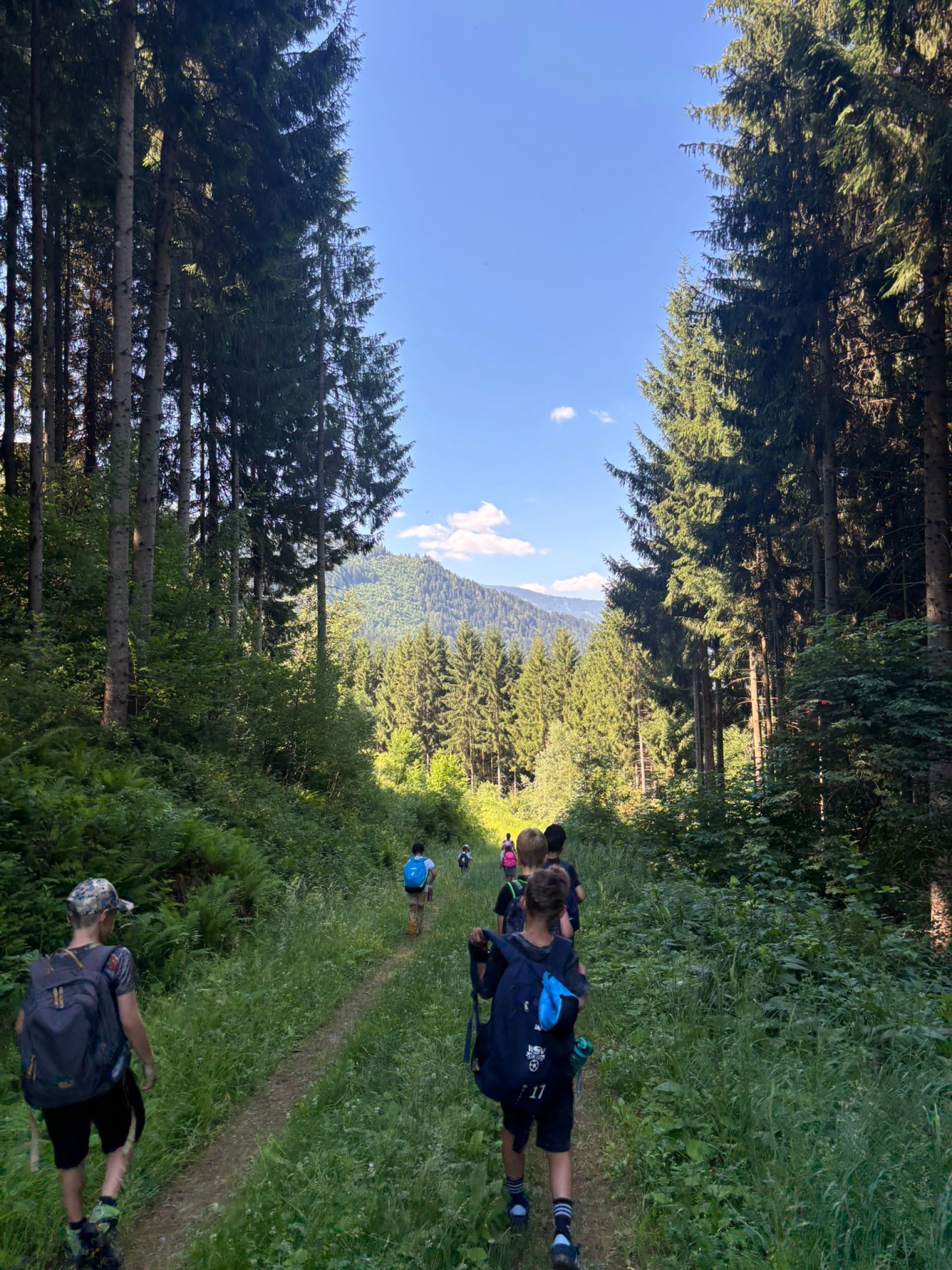 Schwimmbad + Wandertag