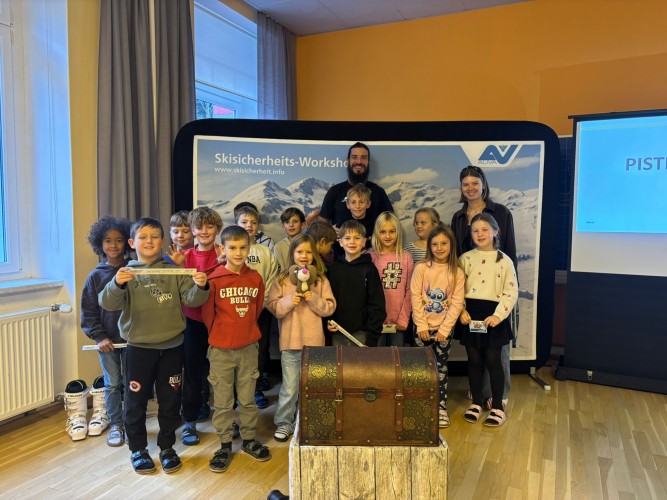 Schisicherheitsworkshop für die 2. - 4. Klasse