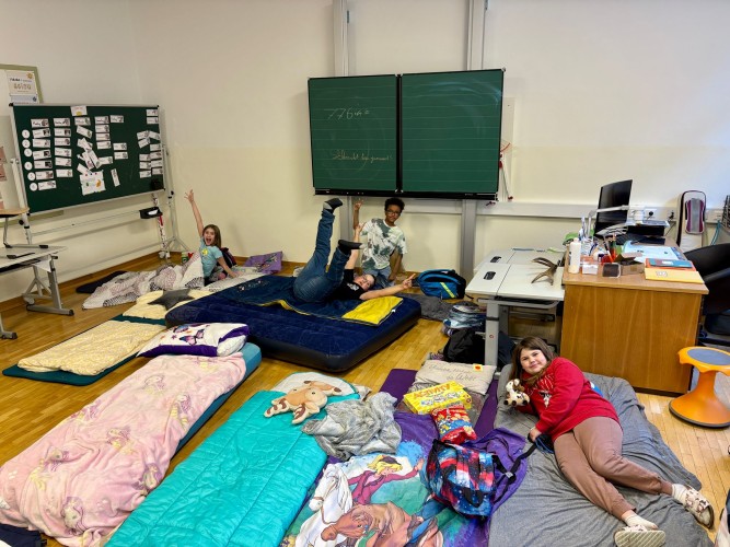 Lesenacht der 3. und 4. Schulstufe – ein unvergessliches Erlebnis