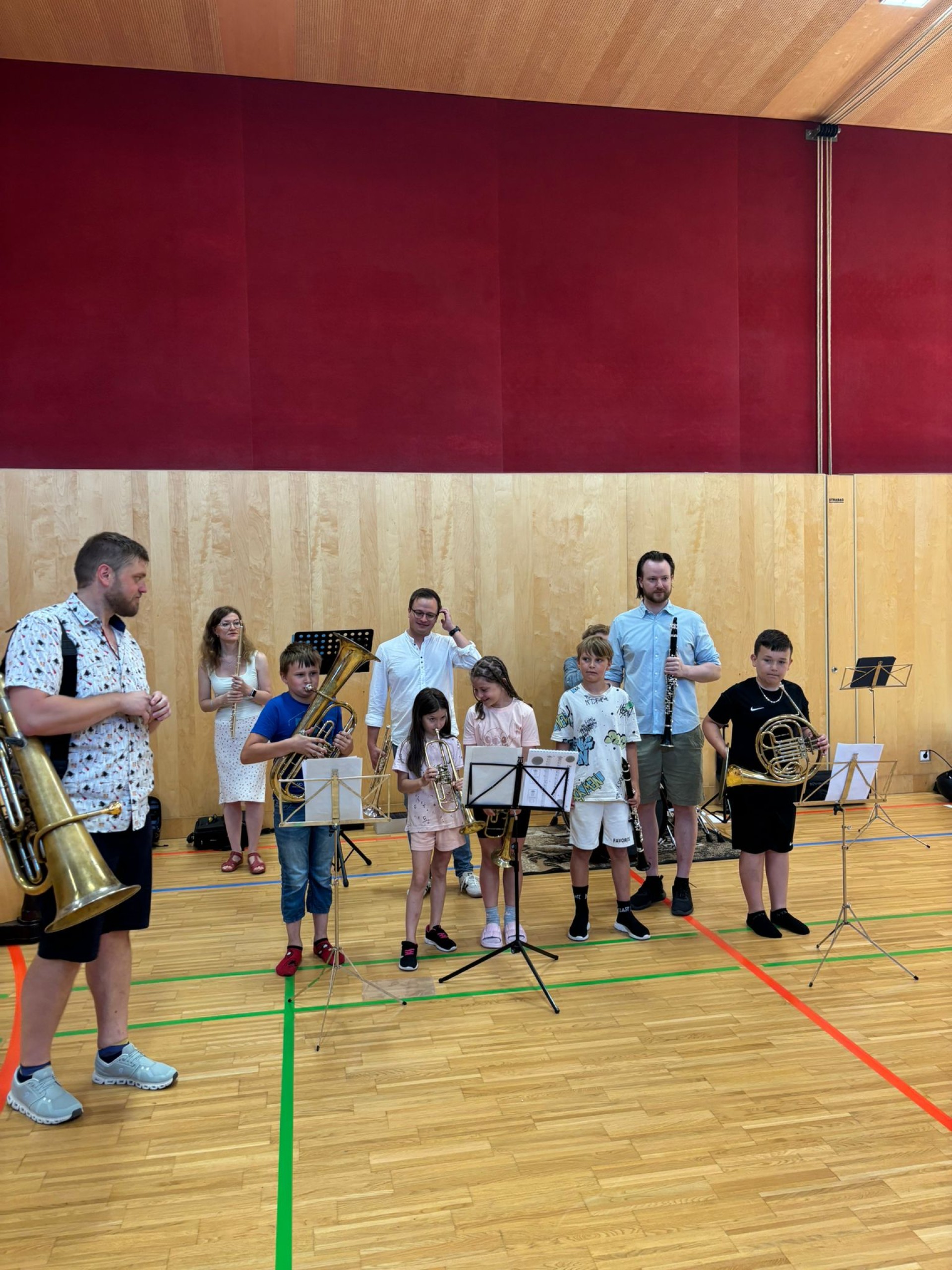Besuch der Musikschule Paltental