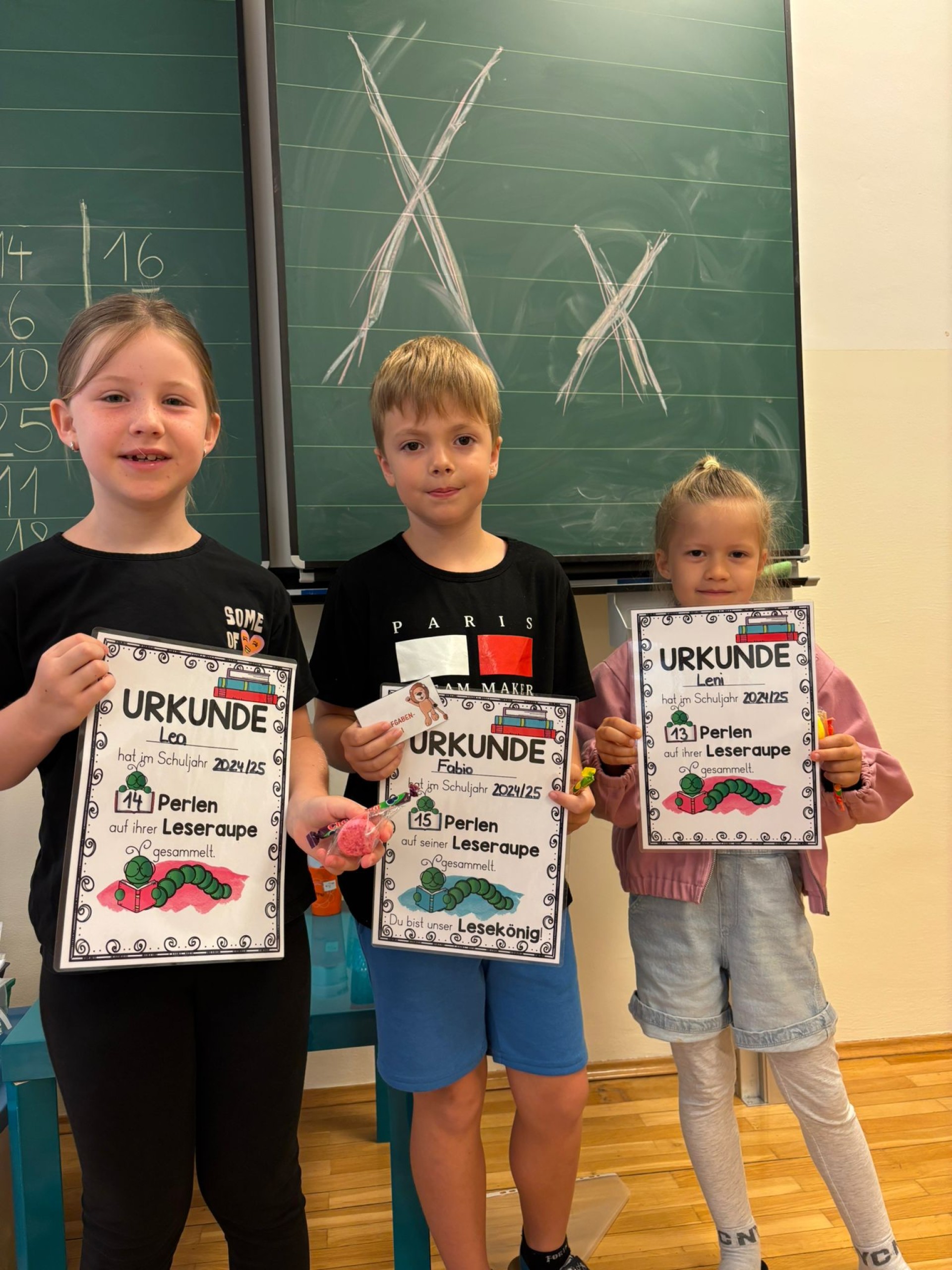 Lesekönig*innen in der 1. Klasse