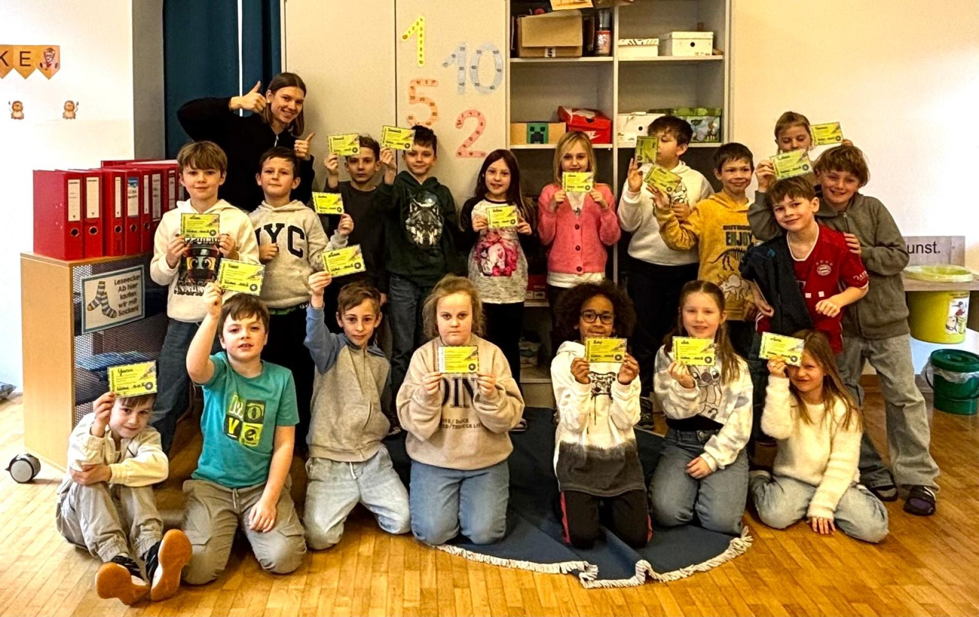 Füllfederführerschein bestanden - 2. Klasse