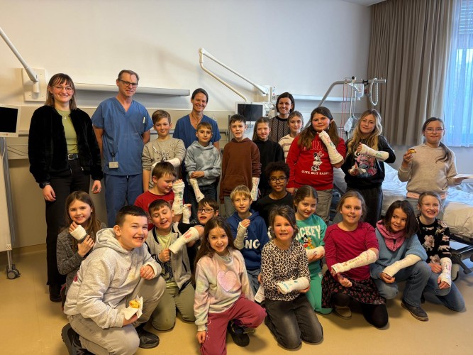 Besuch im Landeskrankenhaus Rottenmann