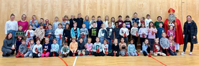 Nikolaus - Besuch in der Schule