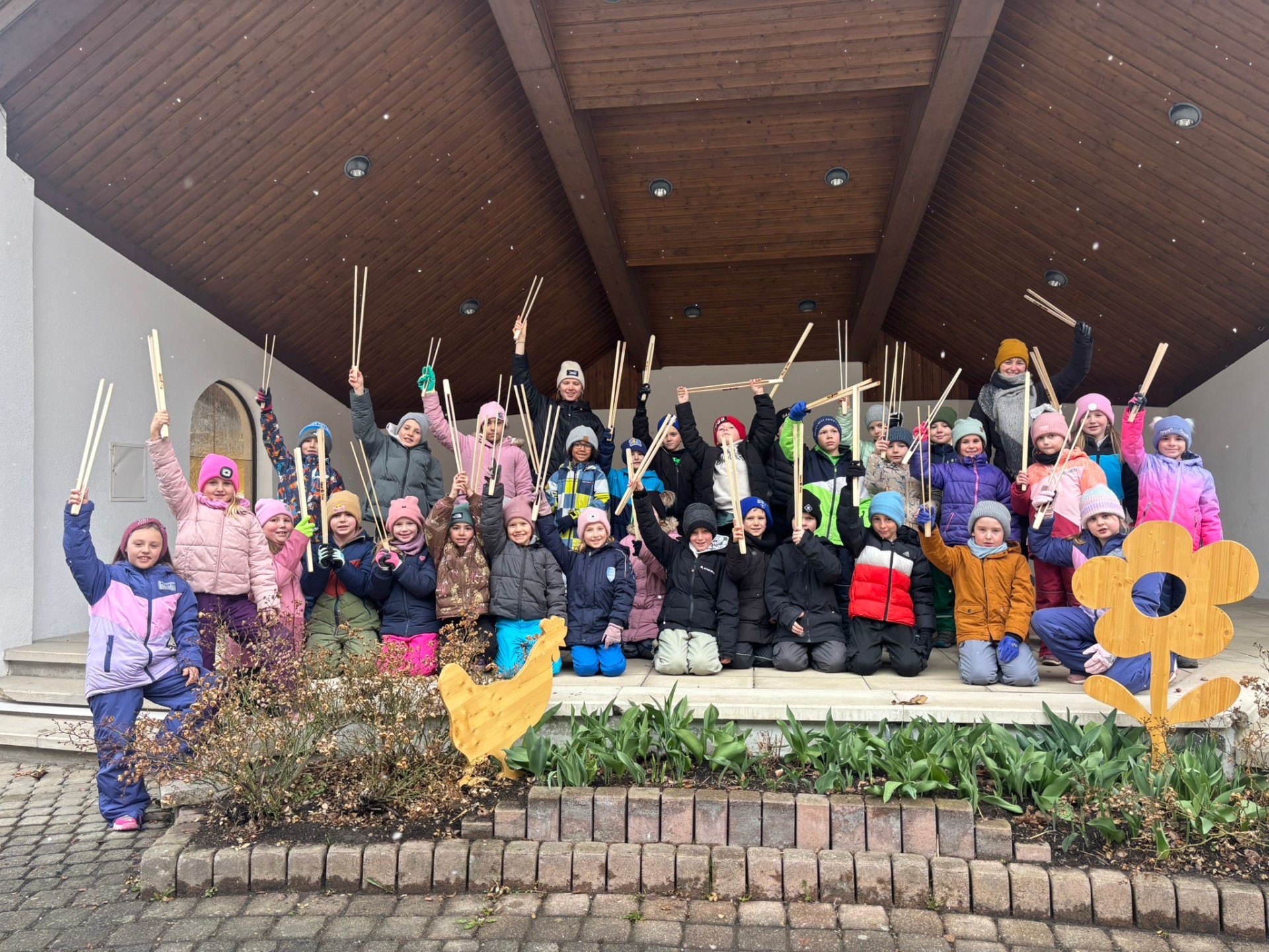 Steirischer Frühjahrsputz + Besuch von unserer Bürgermeisterin