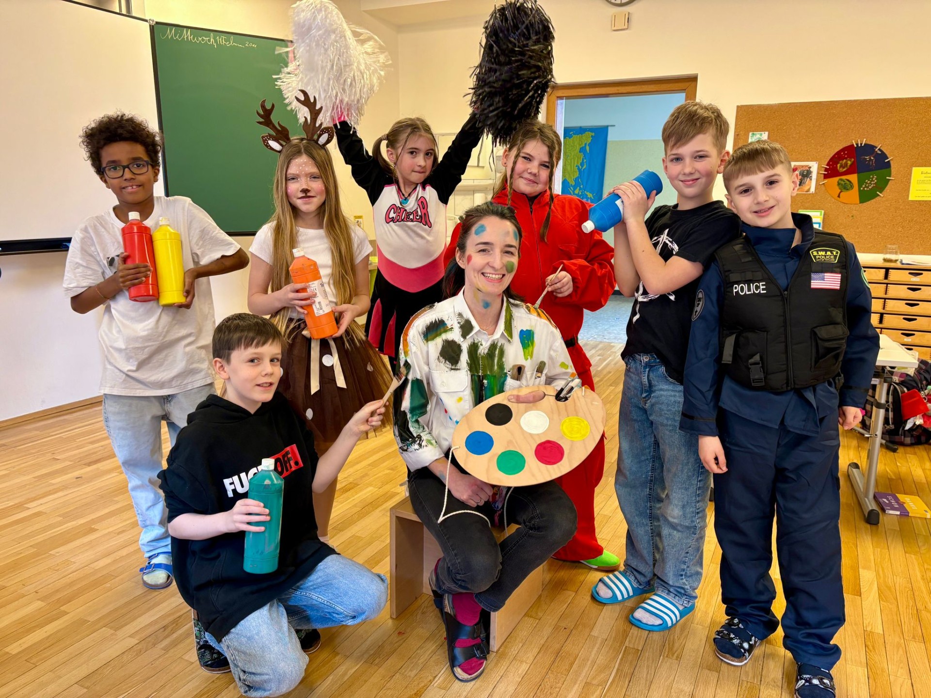 Faschings-Alarm in der VS Selzthal!